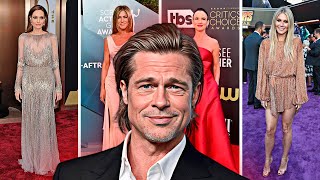 Brad Pitt  All Girlfriends 1988Present [upl. by Marillin]