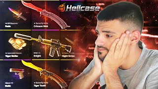 MASSIVE WINS ON HELLCASE HELLCASE PROMO CODE [upl. by Bolten779]