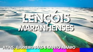 Lençóis Maranhenses Brasil Onde Ficar e Roteiro de Viagem  4K [upl. by Noryk]