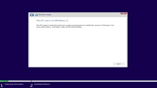 Cannot Install Windows 11 Does not meet the system requirementsvestechinfo4407 [upl. by Dugaid]