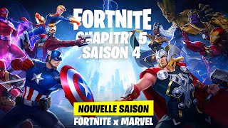 LA MEILLEURE SAISON FORTNITE ARRIVE  CHAPITRE 5 SAISON 4 FORTNITE x MARVEL [upl. by Purity370]