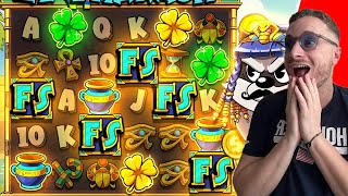 5 Scatters SURRÉALISTES sur le Pharaon  Bonus MAXWIN en direct  😱👑 [upl. by Rushing]