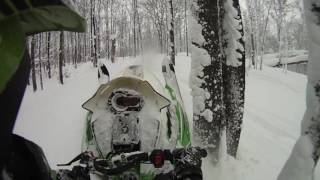 Off trail riding in Upper Peninsula Michigan [upl. by Aenil]