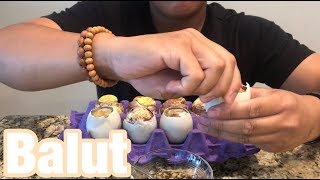 BALUT CHALLENGE  ASMR Eating Sounds  TIMTAKEOVER [upl. by Garik179]