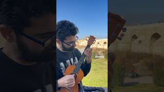 Tres Notas by Vicente Amigo on microtonal ukulele [upl. by Noskcaj435]