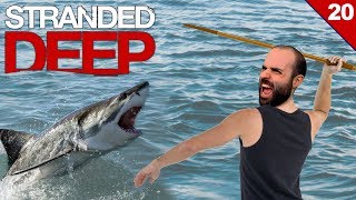 Stranded Deep 20  EL CAZADOR DE TIBURONES  Gameplay Español [upl. by Aihcats]