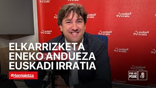 Eneko Anduezari elkarrizketa Euskadi Irratian [upl. by Kerk240]