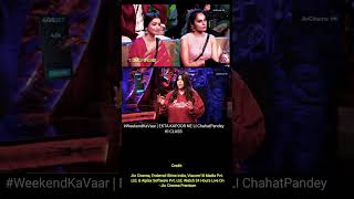 WeekendKaVaar  EKTA KAPOOR NE LI ChahatPandey KI CLASS  VivianDsena Chahat [upl. by Ramal]