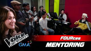 The Voice Generations FOURces’ mentoring with Coach Billy  Team Bilib [upl. by Ynnatirb]