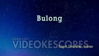 December Avenue  Bulong KaraokeLyricsInstrumental [upl. by Tenrag479]