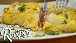 Omelettes  Blackstone E Series Electric Griddle  Easy Recipe [upl. by Goggin353]