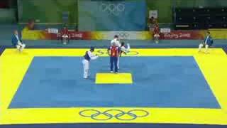 Kazakhstan vs Cuba  Mens 80KG Taekwondo  Extended Highlights  Beijing 2008 Summer Olympic Games [upl. by Nosloc]