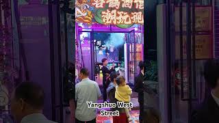 yangshuo china west streetfood street [upl. by Arutak93]