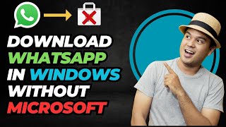 Get WhatsApp on Windows  Easy Download Method No Microsoft Store [upl. by Aer]