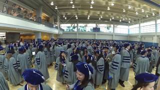 Pharmacy School Graduation Nova Southeastern University 2017 [upl. by Vandervelde149]