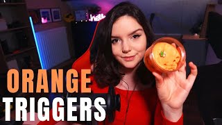 ASMR ORANGE Triggers for Relaxation [upl. by Curhan]