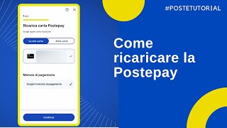 Come ricaricare la Postepay [upl. by Aniala]