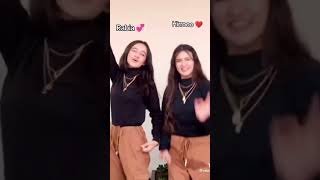 hira rabia tiktok 😍😊sistrology hirafaisal rabiafaisal dance shorts vlog [upl. by Nivart]