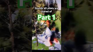 Sounds all pilots scared of Part 1 shorts airplane crash aviation airplanecrash plane [upl. by Ahsirat172]