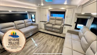 THE BEST Front Living Room 5th Wheel 2024 Jayco North Point 382FLRB  Detailed WalkThrough [upl. by Mayfield487]