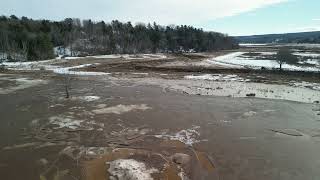 Miners Marsh Kentville NS Flooding [upl. by Ettesus119]