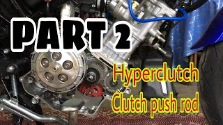 YAMAHA Y15ZR PASANG HYPERCLUTCH TOBAKI  CLUTCH PUSH ROD CARDINAL RACING [upl. by Niltac]