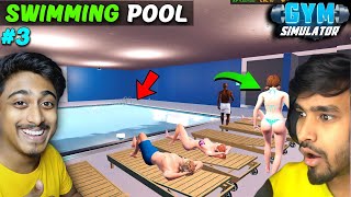 FINALLY OPENED A NEW SWIMMING POOL IN MY GYM 😲 GYM SIMULATOR 24 GAMEPLAY TechnoGamerzOfficial [upl. by Natfa164]