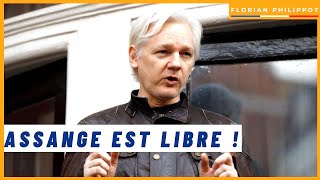 Libération de Julian ASSANGE  une bombe explose [upl. by Alyled526]