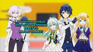 In another world with my smartphone react to Rimuru Gacha reaction ship Rimuru x Moroha [upl. by Akemal]