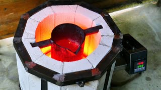 Electric Furnace for Melting Aluminum amp Copper [upl. by Lorrac347]