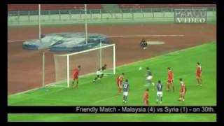 Malaysia vs Syria Friendly Match [upl. by Naesyar]