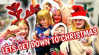 LETS GET DOWN TO CHRISTMAS   Simple FUN Christmas ACTIVITIES for KiDs [upl. by Yelwar]