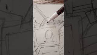 Large camera man or strider camera drawing [upl. by Rairb]