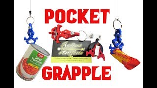 Pocket Grapple Demonstration Toy Mechanical Claw [upl. by Hitt]