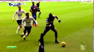 Yannick Bolasie Amazing Flick Crystal Palace vs Tottenham Hotspur 720p [upl. by Gschu901]