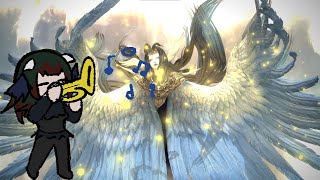 With Hearts Aligned Endsinger 2nd phase theme  Final Fantasy XIV Endwalker Solo Bard Performance [upl. by Ellatnahc]