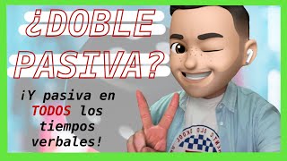 🥇¿PASIVA con DOS OBJETOS en INGLÉS 👉🏻 TODOS sí TODOS los TIEMPOS VERBALES en PASIVA TUTORIAL [upl. by Lyrradal512]