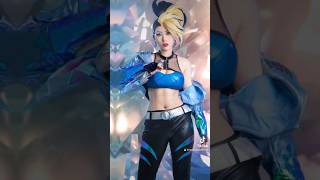 KDA MORE Akali cosplay by me larissarochefort leagueoflegends akali KDA riotgames [upl. by Einahpet]