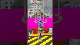 GTA 5 Epic Water Ragdolls  SpiderMan Jumps  Fails SpiderMan vs Minions amp Hulk shortsfeed gta [upl. by Hum524]