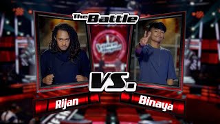 Rijan Vs Binaya quotBheda Ko Oon Jastoquot  The Voice of Nepal Season 5 2023 [upl. by Arua]