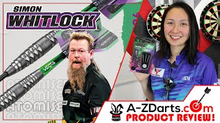 Simon Whitlock Atomised Darts by Winmau  Soft Tip and Steel Tip Barrel Product Review  Jen Mounts [upl. by Aynna]