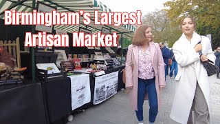 Birminghams Largest Artisan Market  Edgbaston Village  Birmingham  Calthorpe Estate [upl. by Barsky409]