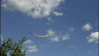 Tree branch falls on power lines  high voltage  Wicked Effect [upl. by Huxley]