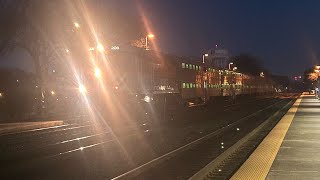 Naperville railfanning 8 Night trains [upl. by Jablon601]