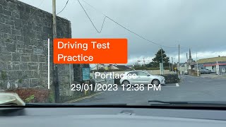 Driving Test Practice in Portlaoise Laois Ireland [upl. by Acinorahs]