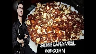 SALTED CARAMEL POPCORN  Food Creativity [upl. by Allekim]