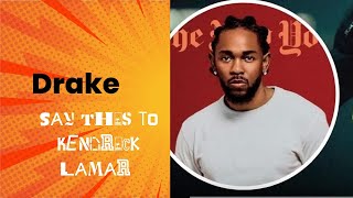 Drake Keeps Dissing Kendrick Lamar Part 5 of the Rap Beef [upl. by Seabury]