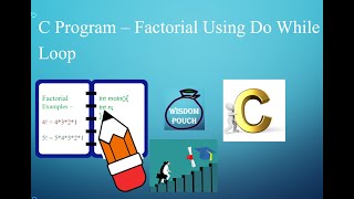 C Program  Factorial using Do While Loop [upl. by Bebe]