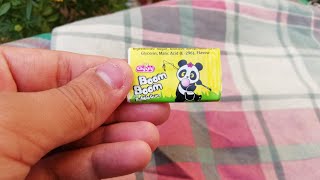 Giggly Boom Boom Bubble Gum mini reviewamptaste testing [upl. by Dunson]