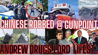 CHINESE BUSINESSES Are ROBBED At GUNPOINT As SOFT TARGETS  Andrew’s DRUGS CARTEL Lifestyle EXPOSED [upl. by Letney348]